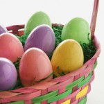 easter eggs If you can't resist chocolate eggs, go for plastic ones ;)