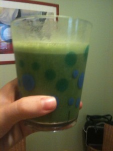 "It's Easy Being Green" Smoothie - SO YUMMY!