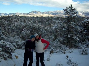 Besties hiking in Ivins, Utah!