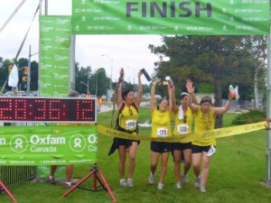oxfam, fit chicks, charity event, hiking, bootcamp