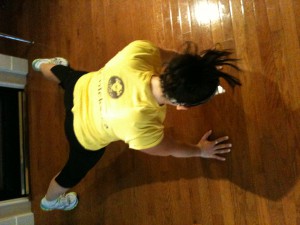 FIT CHICKS EXERCISE BURPEES