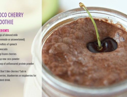 GREEN SMOOTHIE RECIPE:  Chocolate Cherry Creamy Dream Delicious!  (vegan, gluten free)