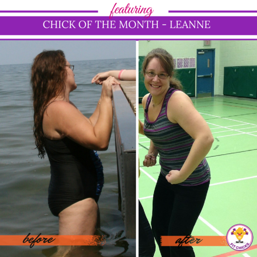 8lbs down, 11 inches lost & a new healthy outlook:  Celebrating Leanne’s fitness journey!