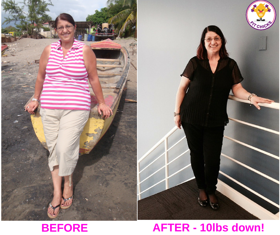 10lbs lost, 10in down & finding fitness after breast cancer: Celebrating Maria fitness & weight loss journey
